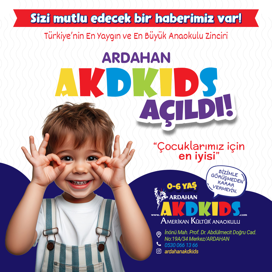 Ardahan AKD Kids Amerikan Kültür Anaokulu